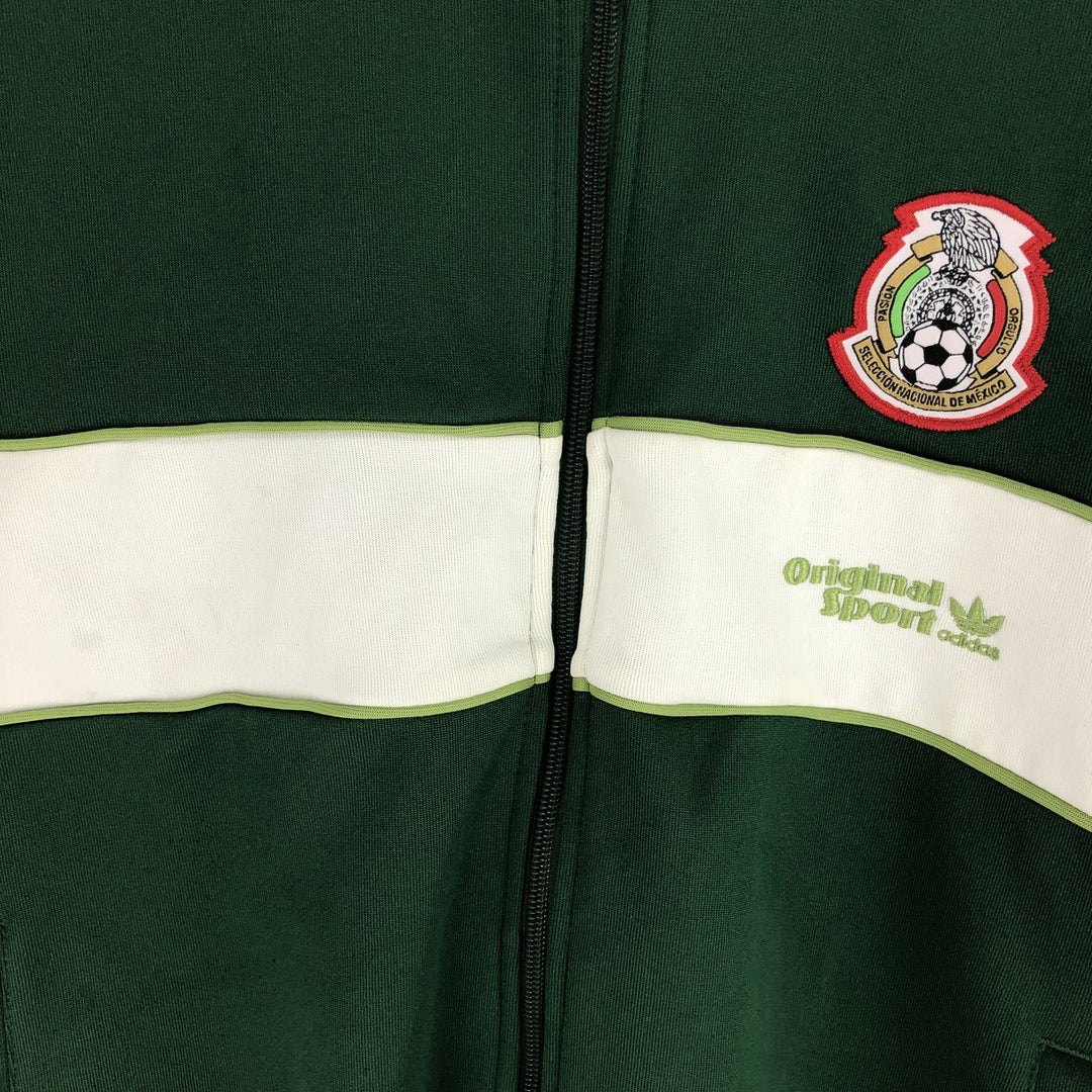 00'S adidas Originals Mexico Soccer Jersey Track Jacket Men's Size L / eaa470191