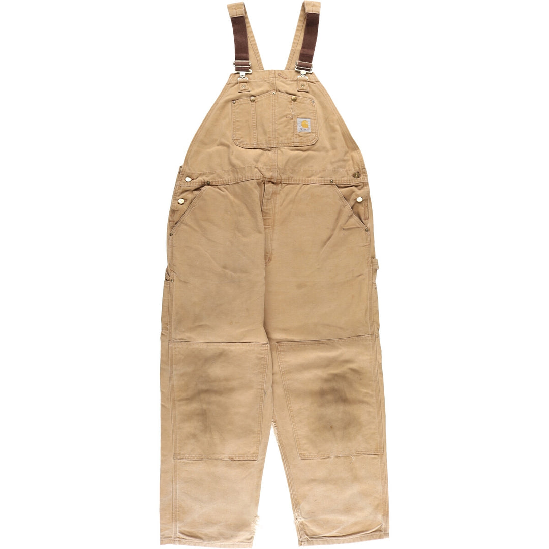 Big size Carhartt double knee duck overalls for men, equivalent to W44 / eaa470214