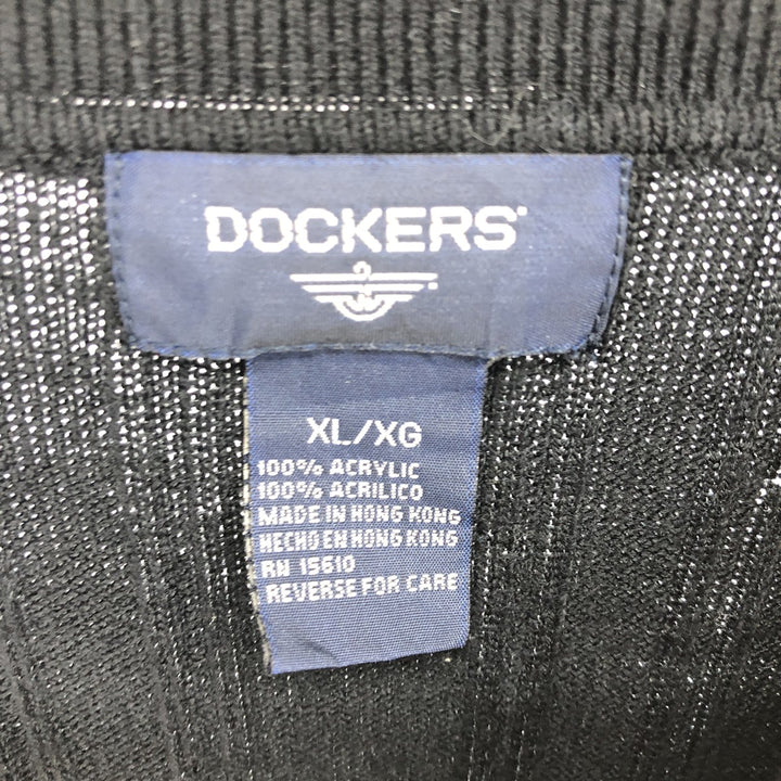 DOCKERS Acrylic Knit Half Button Sweater Men's XL /eaa470262