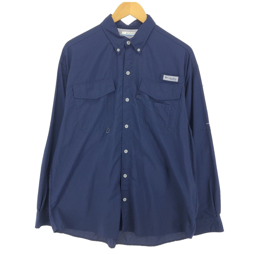 Columbia PFG OMNI-SHADE Long Sleeve Fishing Shirt, Men's M Size / eaa470337