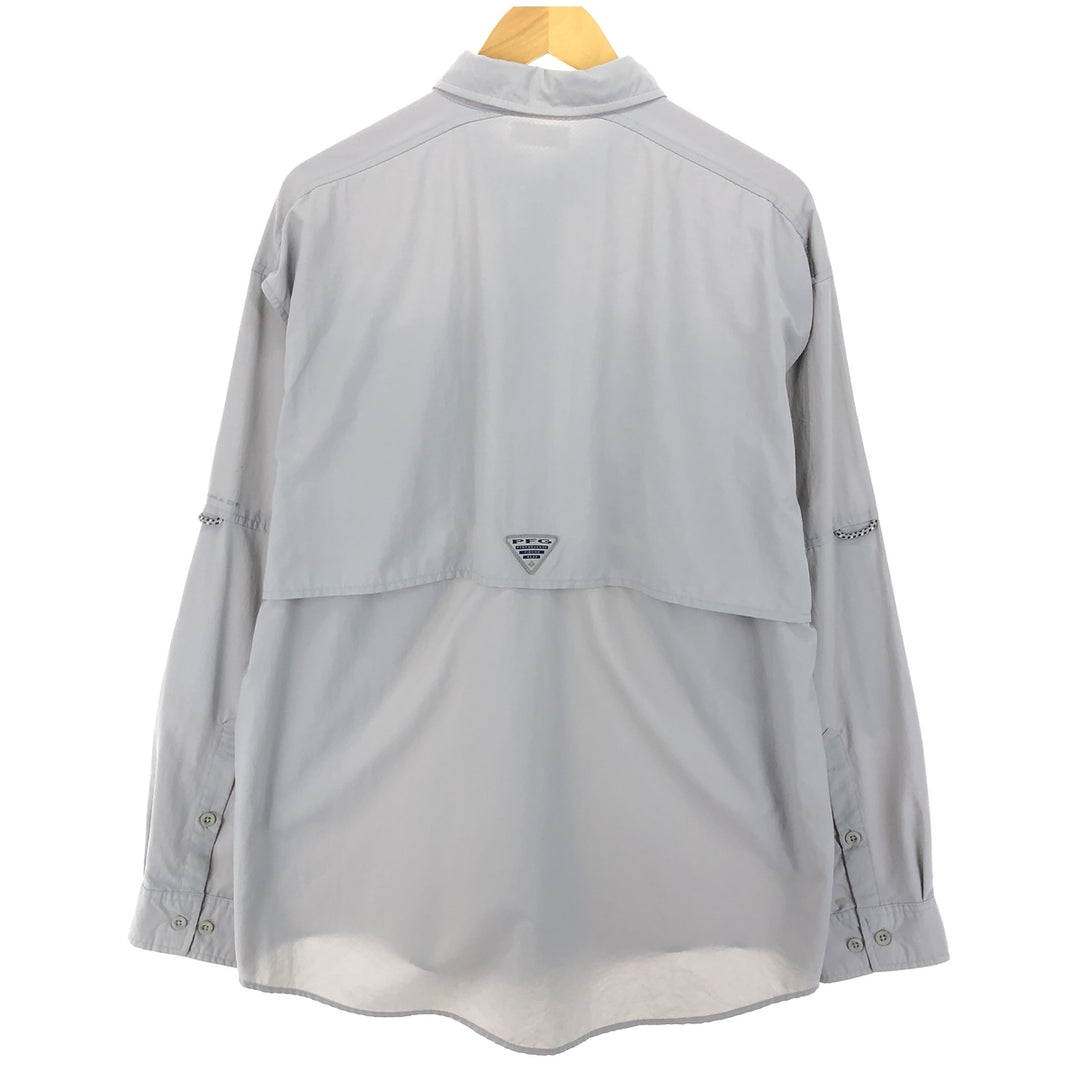 Columbia PFG OMNI-SHADE Long Sleeve Fishing Shirt, Men's L Size / eaa470339
