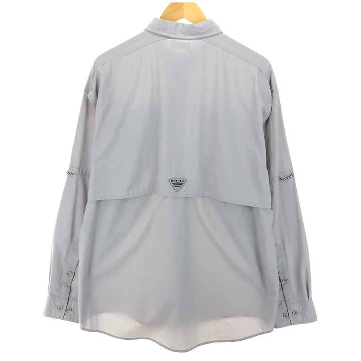 Columbia PFG OMNI-SHADE Long Sleeve Fishing Shirt, Men's L Size / eaa470339