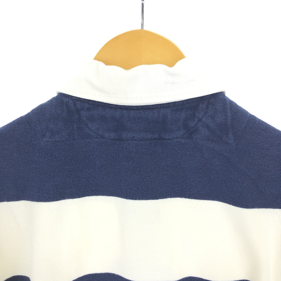 Ralph Lauren POLO by Ralph Lauren Striped Pattern Long Sleeve Rugby Shirt Men's M / eaa470371