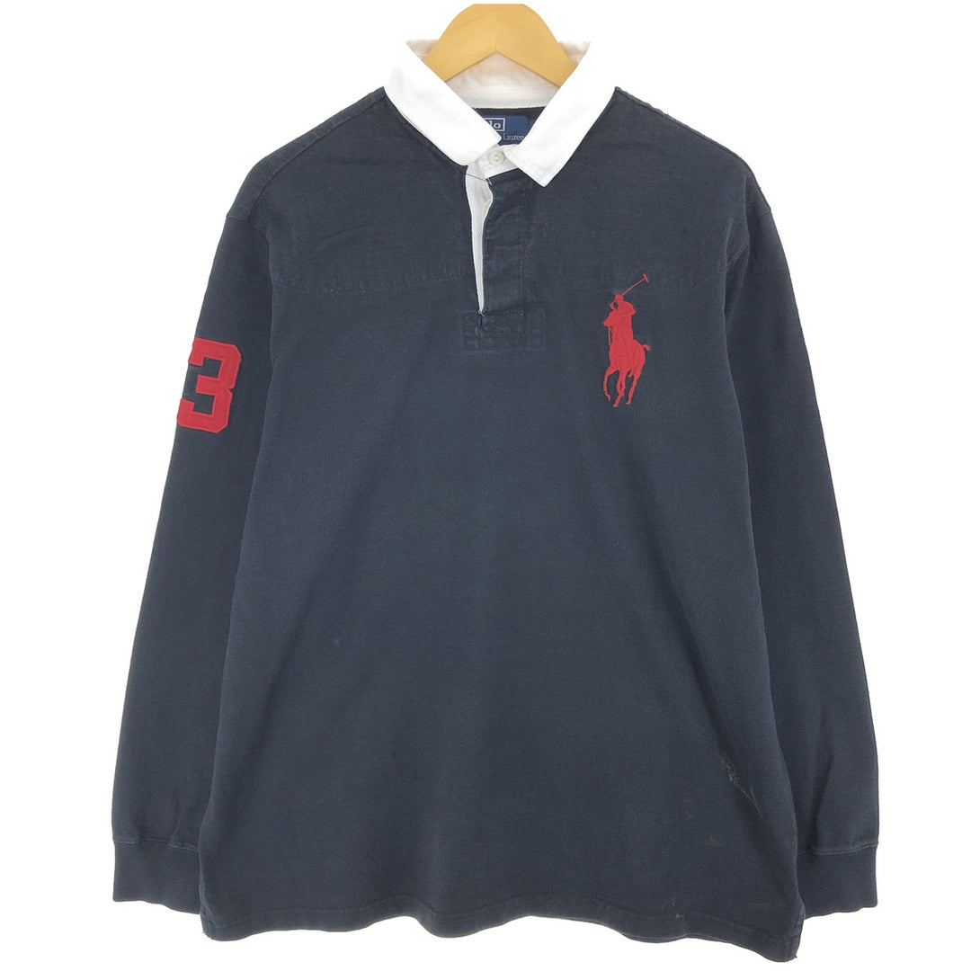 Ralph Lauren POLO by Ralph Lauren Big Pony Long Sleeve Rugby Shirt Men's XL / eaa470374