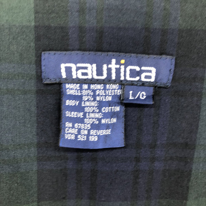 90'S NAUTICA swing top sports jacket, men's size L, vintage / eaa470490