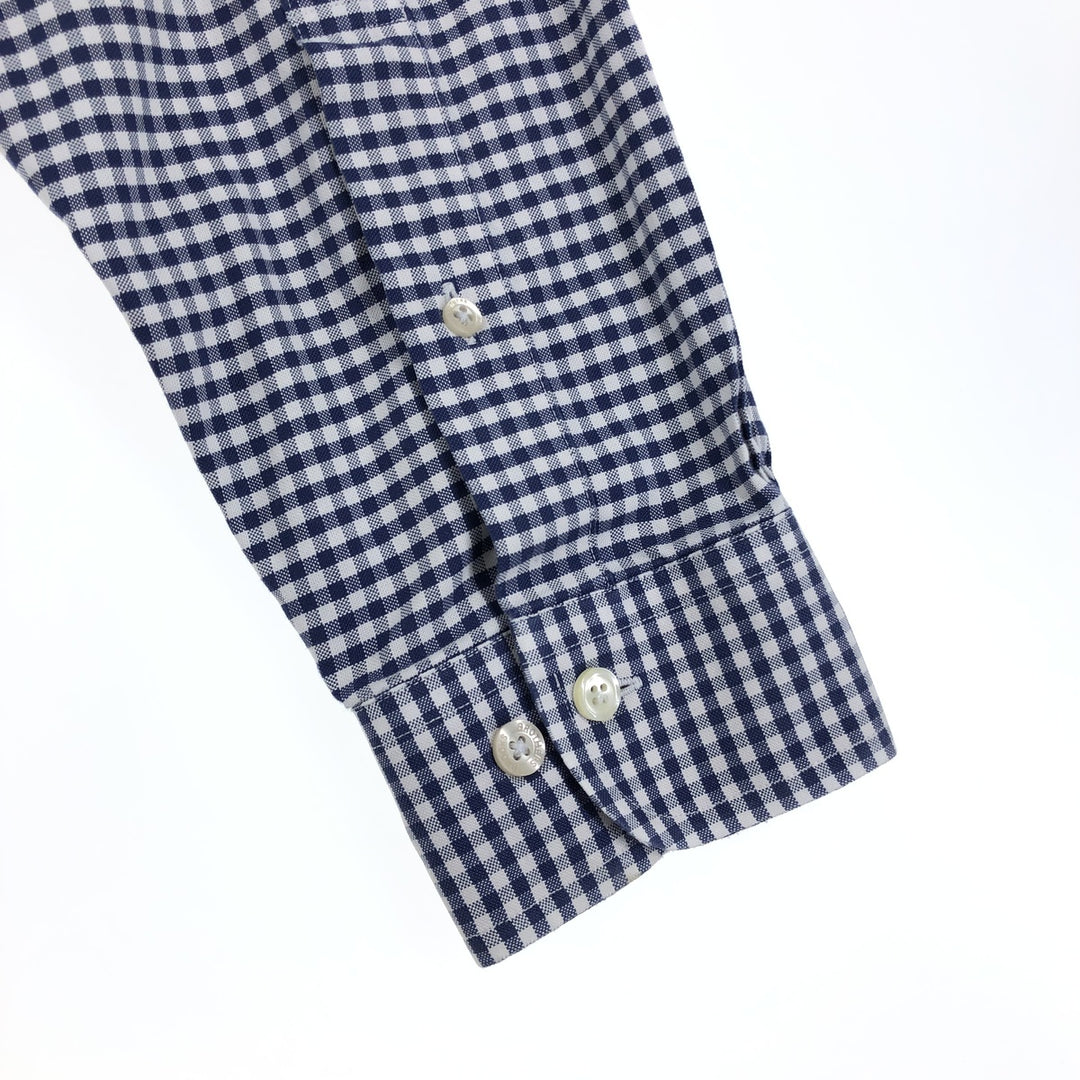 Brooks Brothers Est.1818 Long Sleeve Button-Down Check Shirt Men's Size L / eaa470502