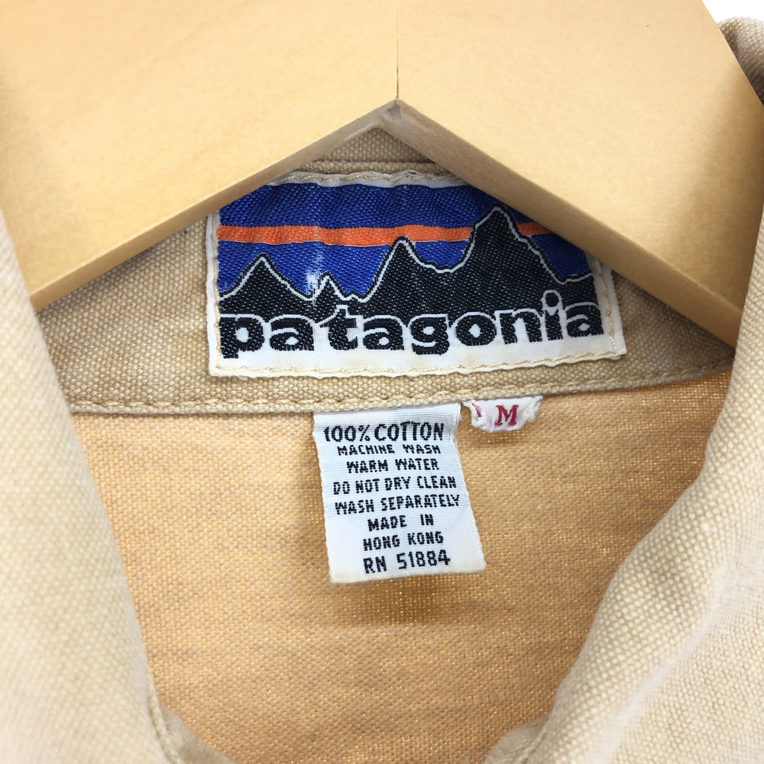 70'S Patagonia Long Sleeve Duck Work Shirt, Men's Medium, Vintage / eaa470584