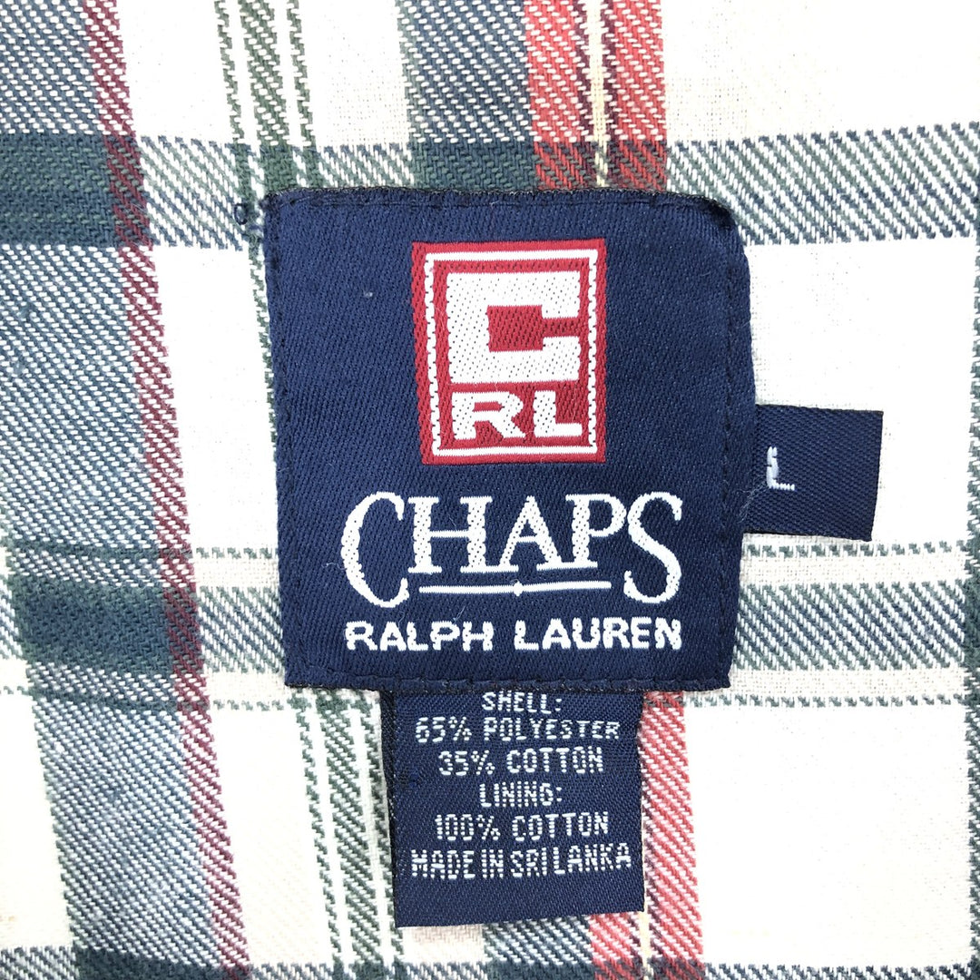 90'S Ralph Lauren CHAPS swing top sports jacket, men's size L, vintage / eaa470601