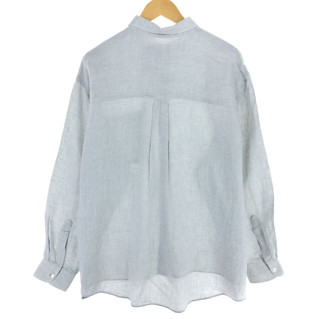 Burberry's BURBERRYS OF LONDON Long Sleeve Linen Button Down Shirt Made in USA Men's XL /eaa470641