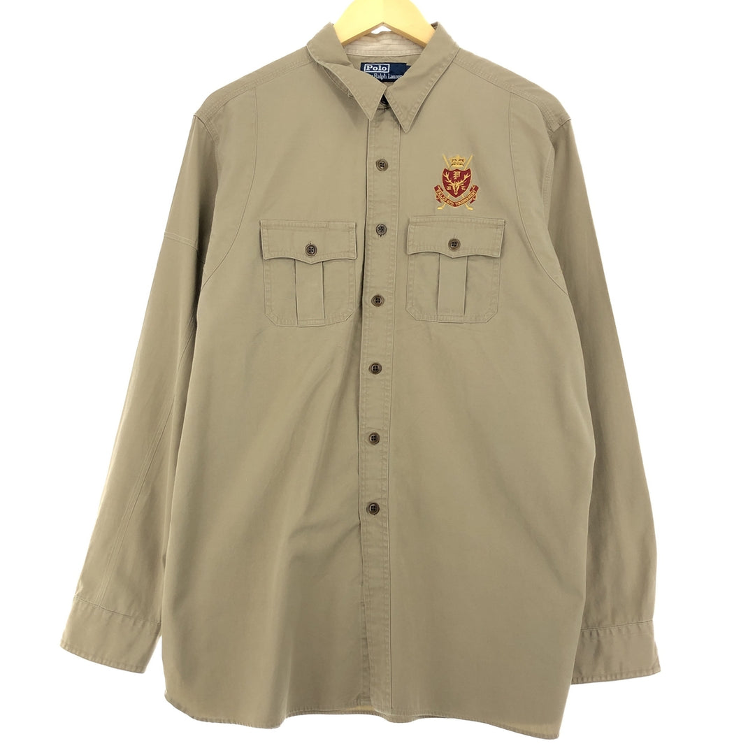 Ralph Lauren POLO by Ralph Lauren Long Sleeve Cotton Shirt Men's XL /eaa470705