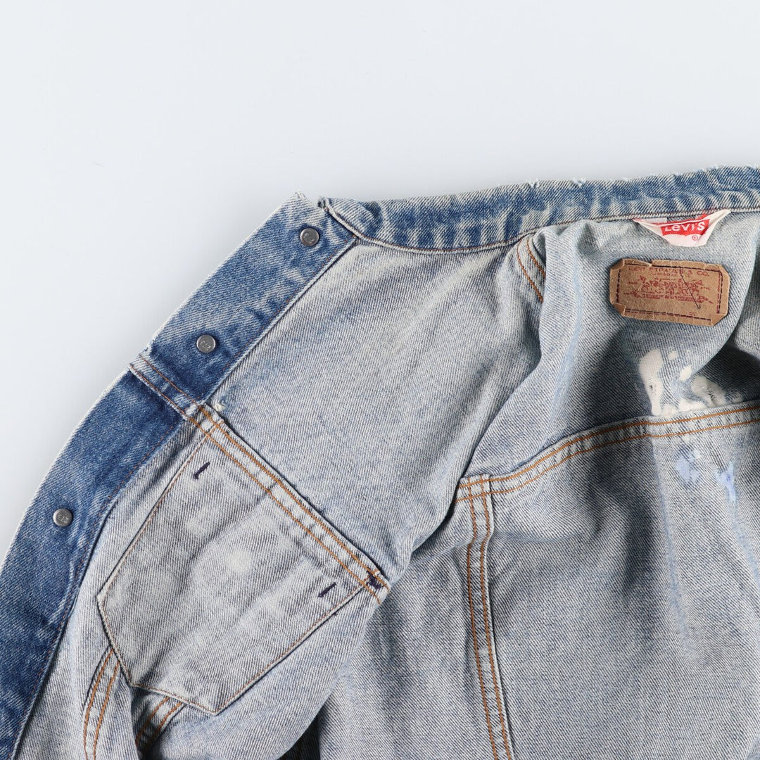 80's Levi's Euro Model Denim Jacket, G-Jean, Men's S Size, Vintage / eaa470720