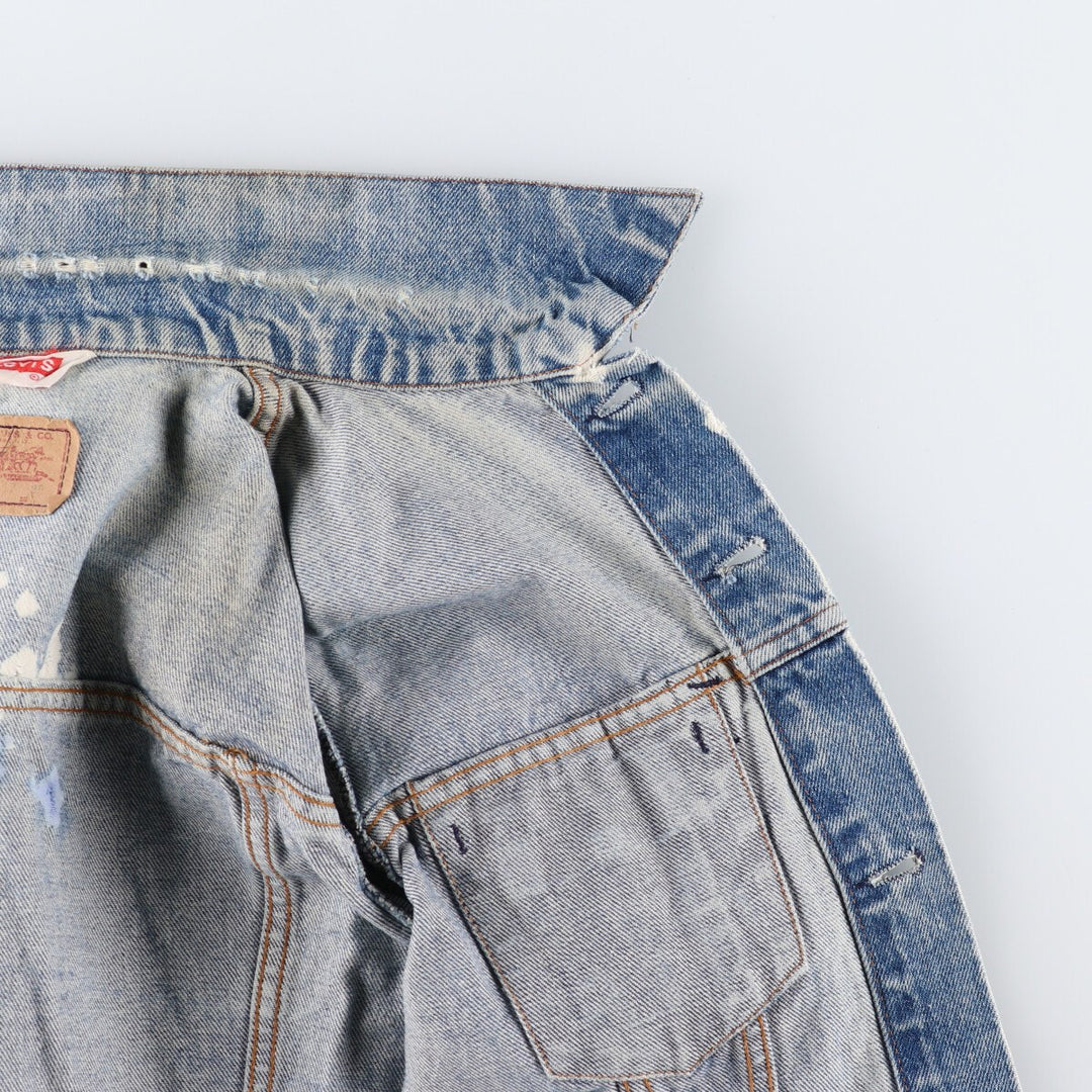 80's Levi's Euro Model Denim Jacket, G-Jean, Men's S Size, Vintage / eaa470720