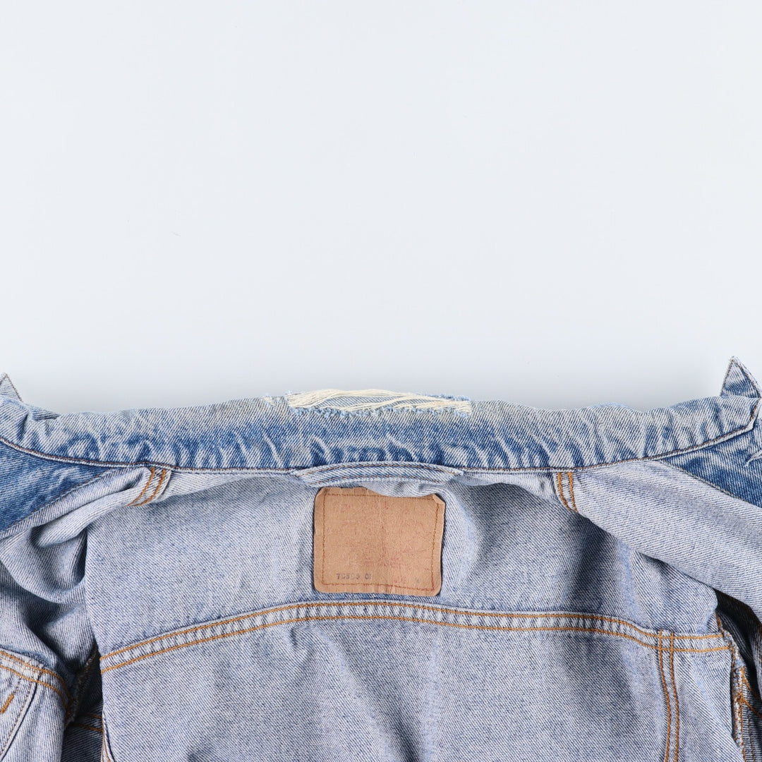 80'S Levi's 70503-02 denim jacket, denim jacket, men's size M, vintage / eaa470721