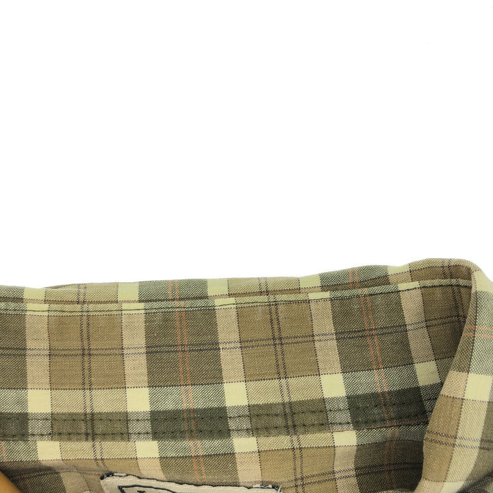 LLBean Long Sleeve Button-Down Check Shirt Men's XL /eaa470733