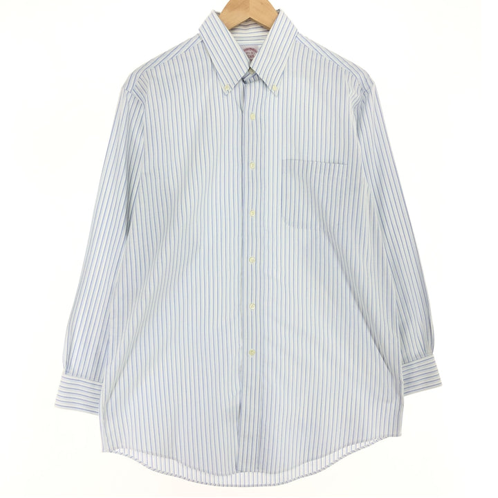 Brooks Brothers Madison Multi-Stripe Long Sleeve Button-Down Striped Shirt, Men's L Size / eaa470742