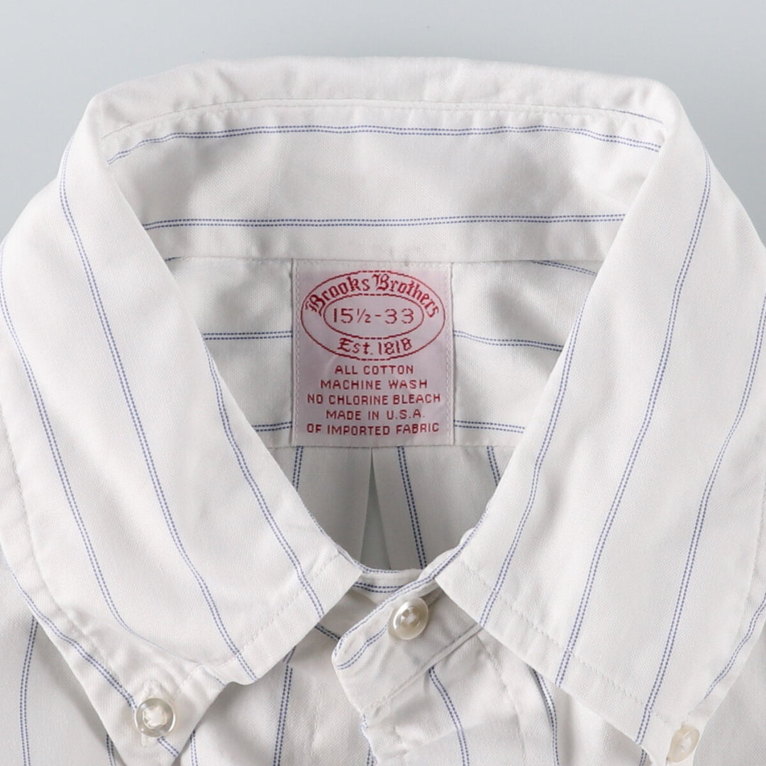 Brooks Brothers Est.1818 Long Sleeve Button-Down Striped Shirt Made in USA Men's L /eaa470754