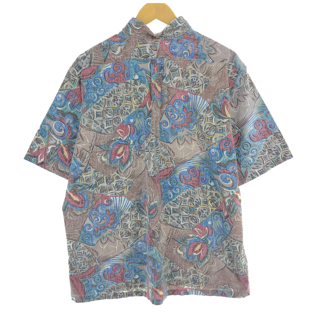 90'S Reyn Spooner Swimsuit Tag Bikini Tag Button Down Hawaiian Aloha Shirt Made in Hawaii Men's XL Vintage /eaa470807