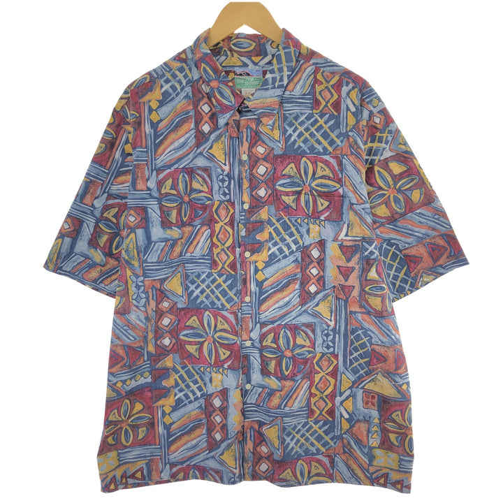 80s-90'S Reyn Spooner Diamond Head Tag All-Over Hawaiian Aloha Shirt Made in Hawaii Men's XXL Vintage /eaa470815