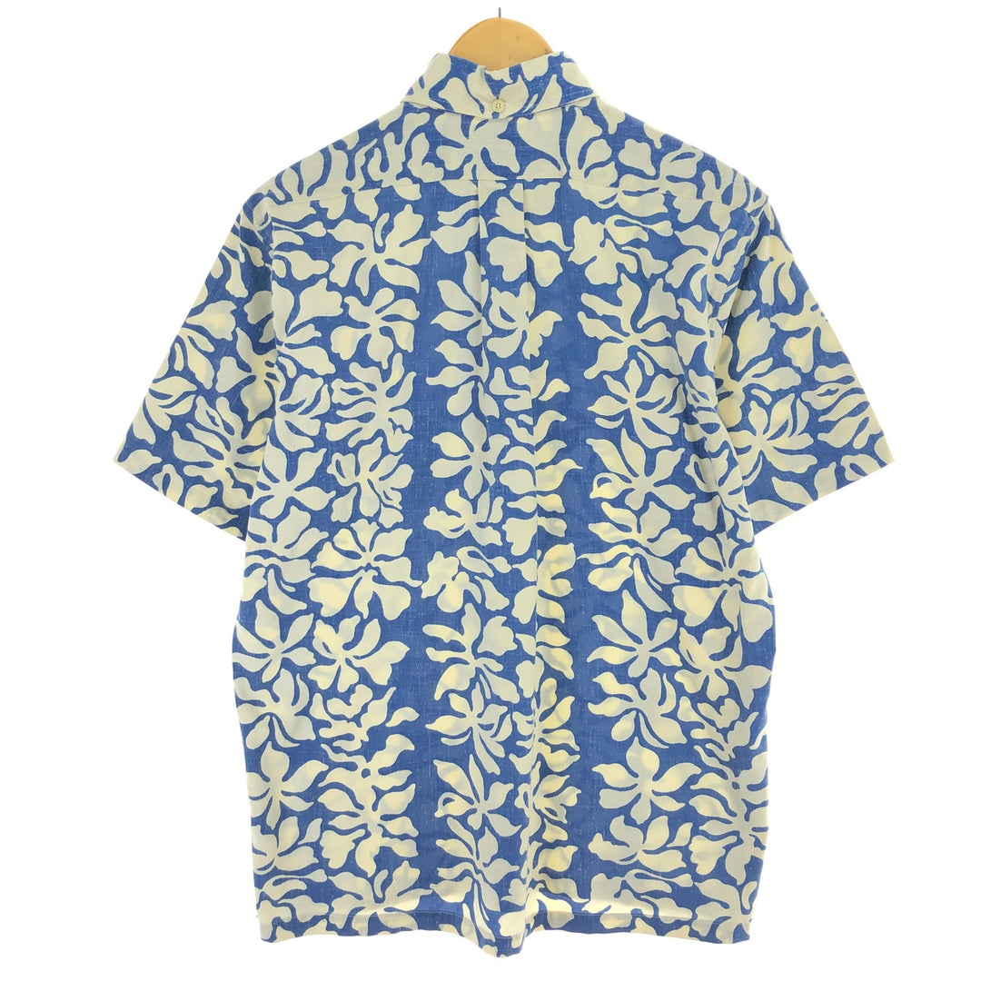 Reyn Spooner Replica Gold Tag All-Over Print Pullover Button-Down Hawaiian Aloha Shirt Made in Hawaii Men's S Size /eaa470817