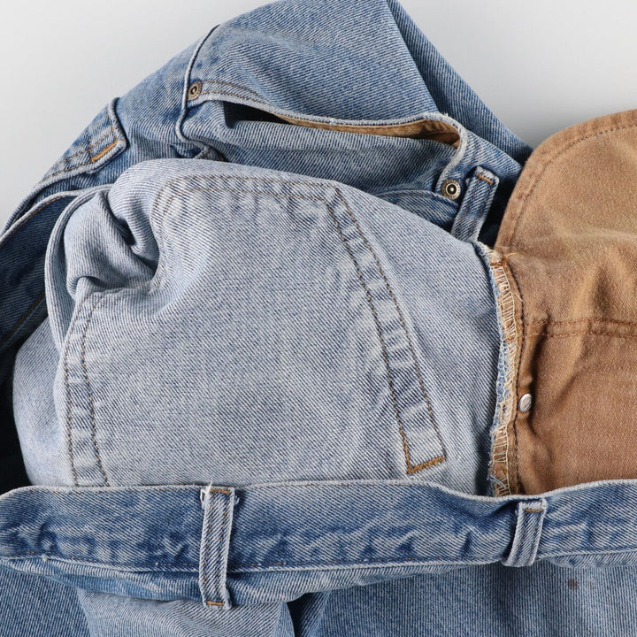 Carhartt RELAXED FIT tapered denim pants for men, size w38 / eaa470859