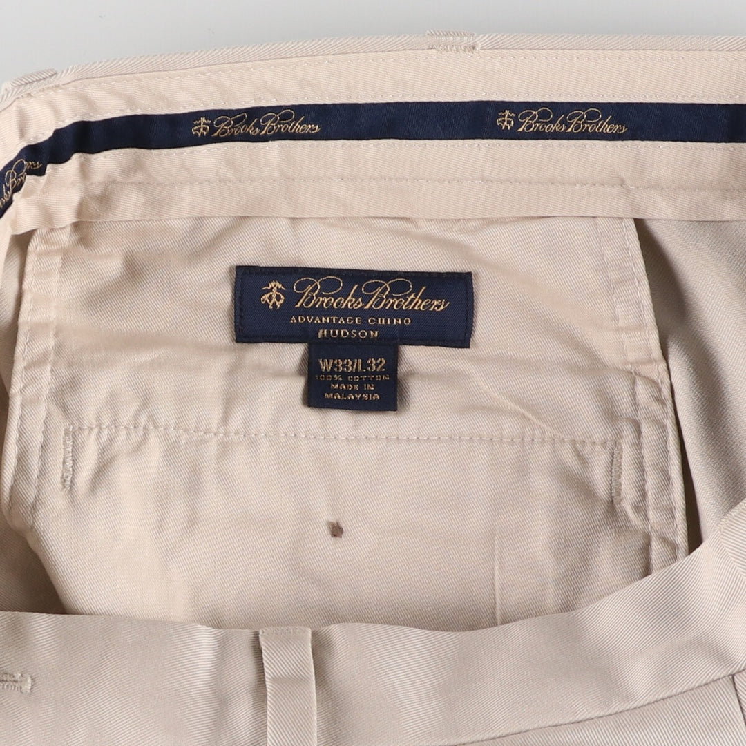 Brooks Brothers HUDSON Chino Pants for Men, Size W34 / eaa470964