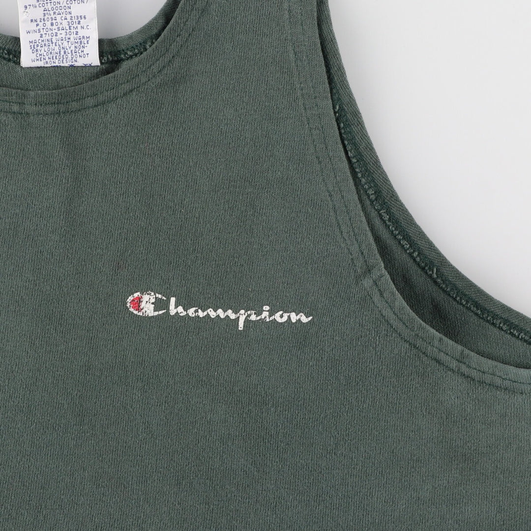 90'S Champion Tank Top Made in USA Men's L Size Vintage /eaa471011