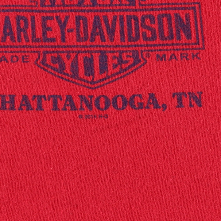 Harley-Davidson Motorcycle Bike T-shirt Made in USA Men's L size /eaa471048