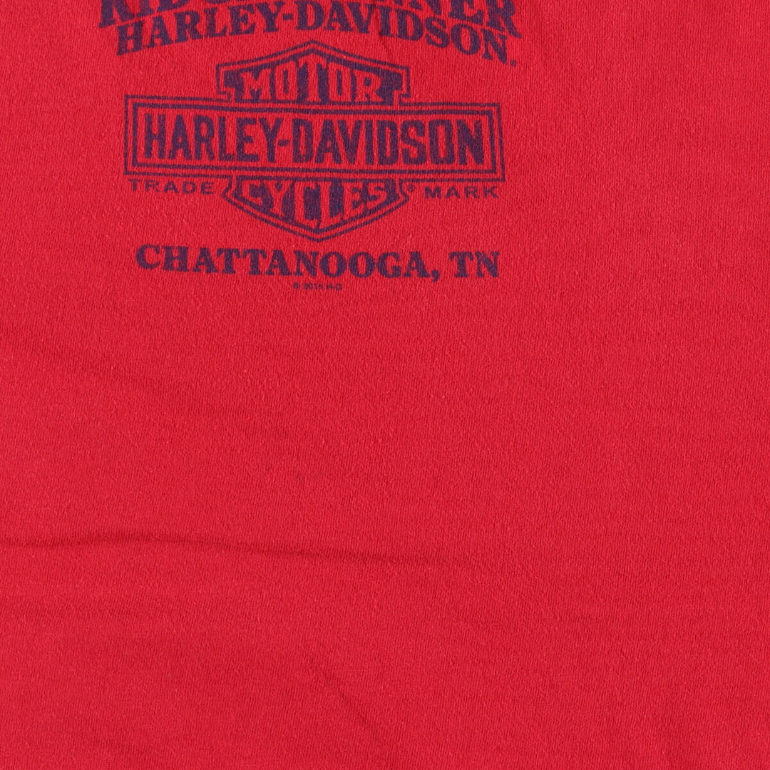 Harley-Davidson Motorcycle Bike T-shirt Made in USA Men's L size /eaa471048