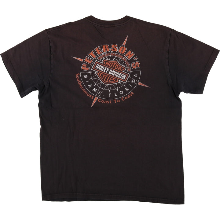 Harley-Davidson Motorcycle Bike T-shirt Men's L size / eaa471068