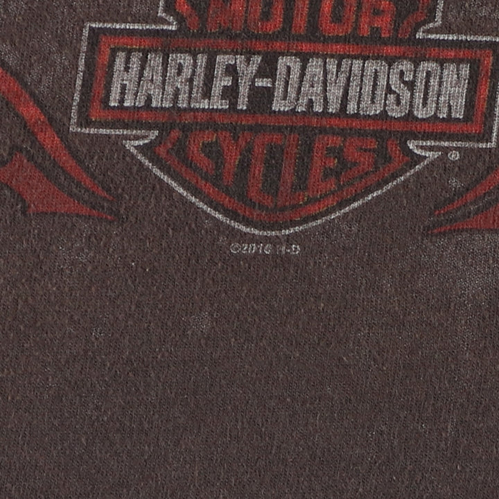 Harley-Davidson Sleeveless Motorcycle Bike T-shirt Men's L size / eaa471085