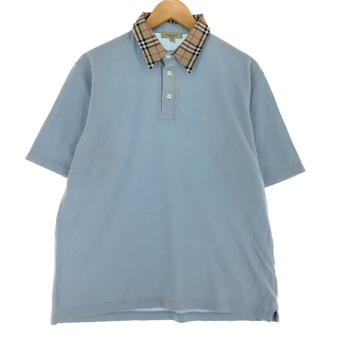 Burberry's BURBERRY LONDON short sleeve polo shirt, men's size S /eaa471120