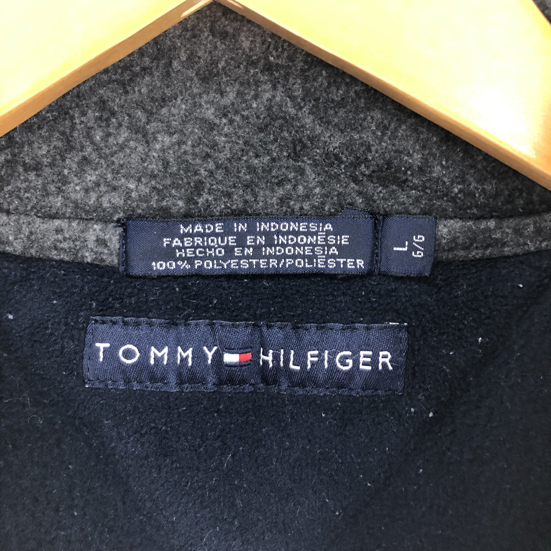 Tommy Hilfiger Half Zip Fleece Pullover Men's Size L / eaa471170