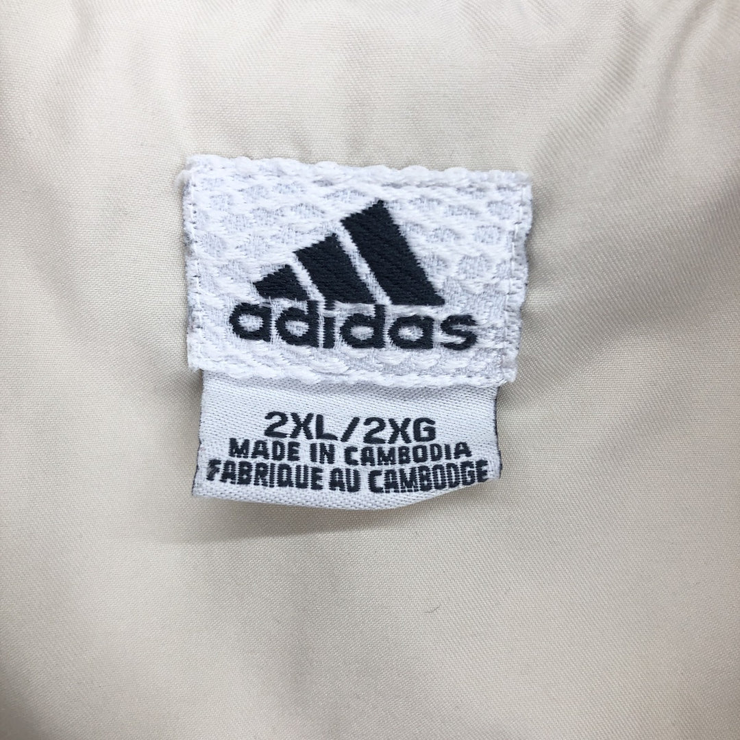 00'S Adidas Half Zip Warm Up Vest Men's XXL / eaa471186