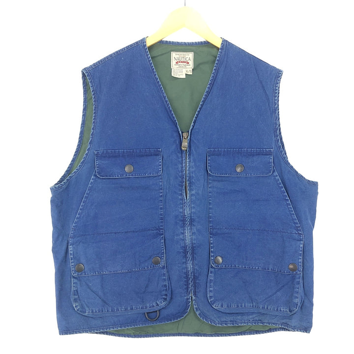 NAUTICA DENIM denim vest for men, equivalent to XL / eaa471191