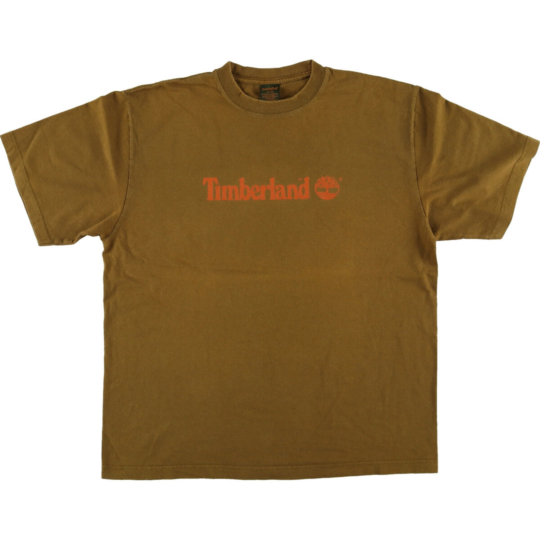 90'S Timberland short sleeve logo T-shirt, men's XL size, vintage /eaa471215