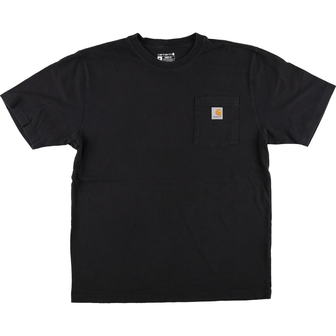 Carhartt Loose Fit Short Sleeve One Point Logo Pocket T-Shirt Men's M / eaa471221