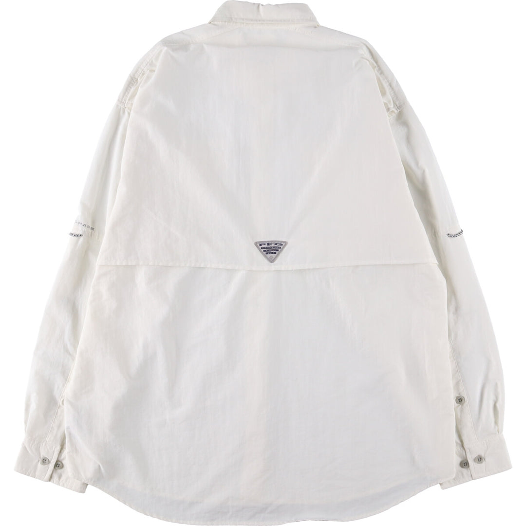 Columbia PFG button-down long sleeve fishing shirt, men's size M / eaa471253