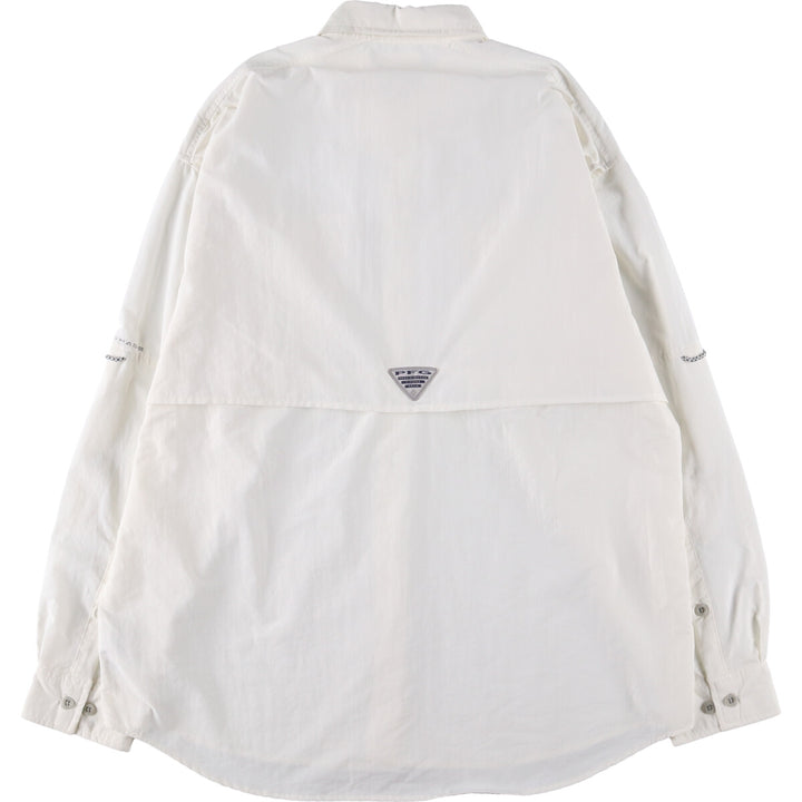 Columbia PFG button-down long sleeve fishing shirt, men's size M / eaa471253