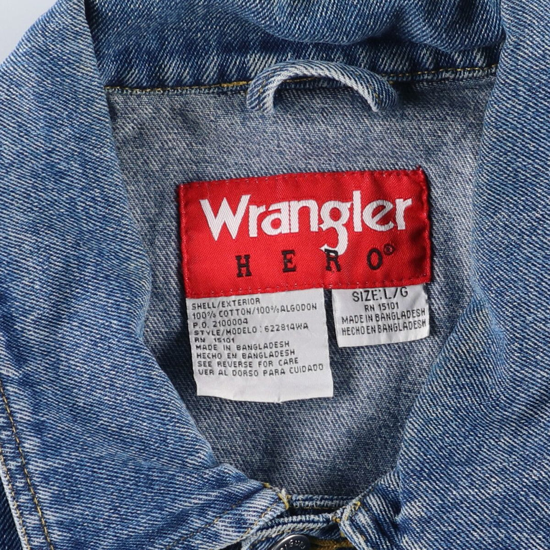 Wrangler HERO Denim Jacket, G-Jean, Men's L size / eaa471284