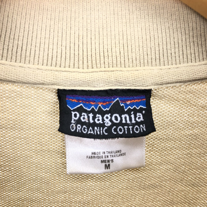 00'S Patagonia ORGANIC COTTON Organic Cotton Long Sleeve Polo Shirt Men's M Size / eaa471293