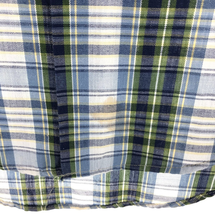 70's BIG MAC Check Pattern Long Sleeve Work Shirt Men's XL Vintage /eaa471354