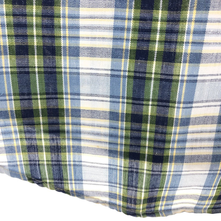 70's BIG MAC Check Pattern Long Sleeve Work Shirt Men's XL Vintage /eaa471354