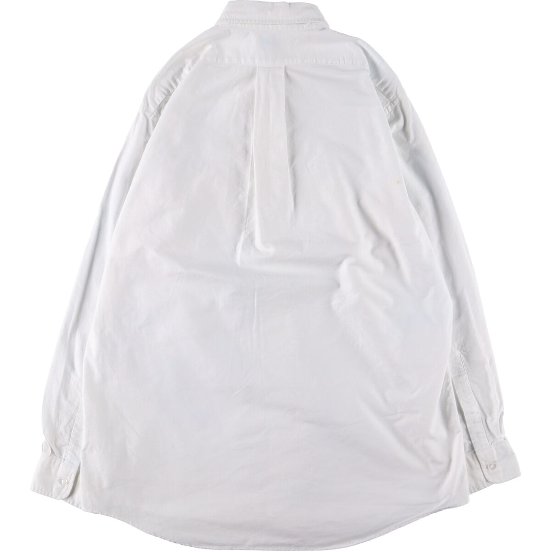 80'S LLBean long sleeve button down shirt made in USA, men's XL size, vintage /eaa471358