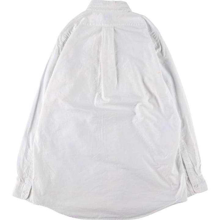 80'S LLBean long sleeve button down shirt made in USA, men's XL size, vintage /eaa471358