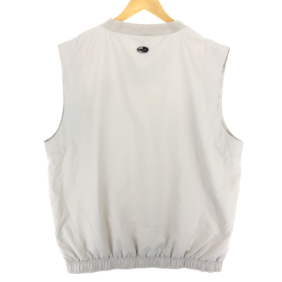 00'S Adidas CLIMASHELL WIND V-neck warm-up vest, men's XL equivalent, vintage / eaa471377