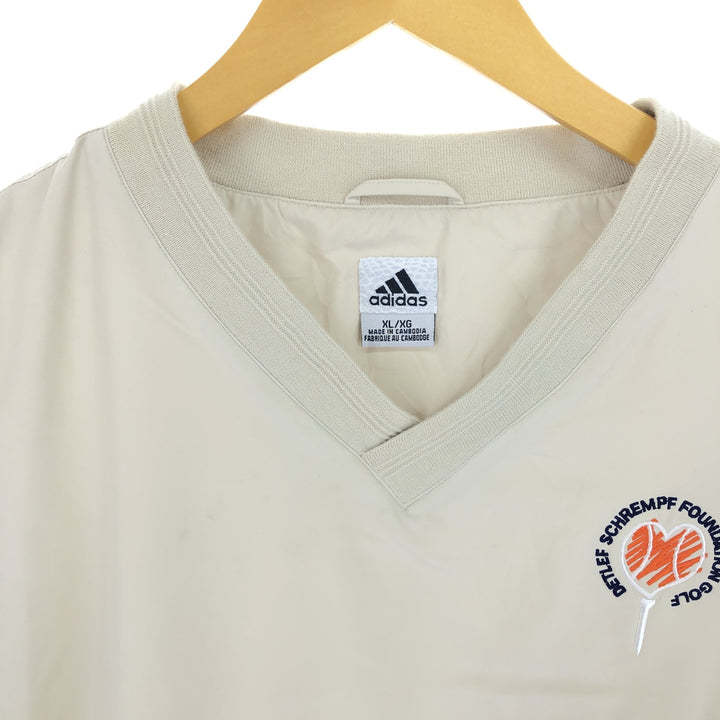 00'S Adidas CLIMASHELL WIND V-neck warm-up vest, men's XL equivalent, vintage / eaa471377