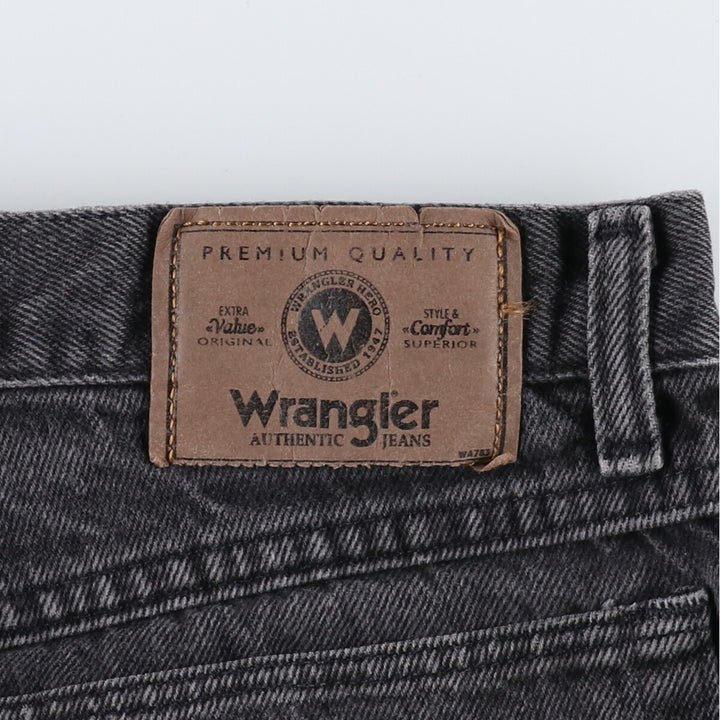 Wrangler Black Denim Tapered Denim Pants Men's W31 equivalent / eaa471419