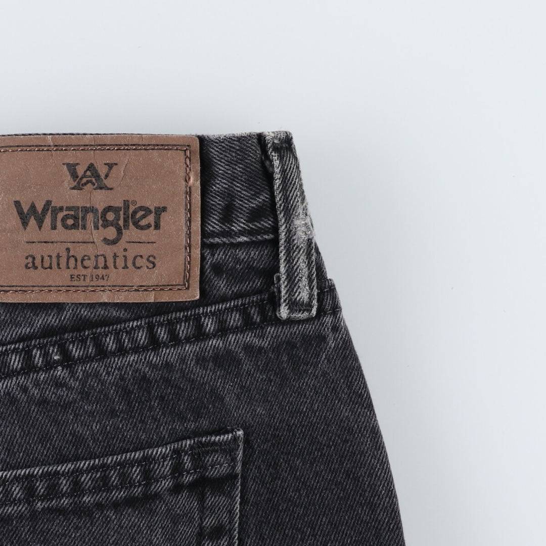 Wrangler Black Denim Tapered Denim Pants Men's W38 / eaa471424