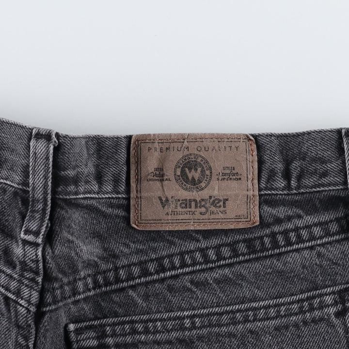 Wrangler 97601CB Black Denim Tapered Denim Pants Men's W32 equivalent / eaa471427