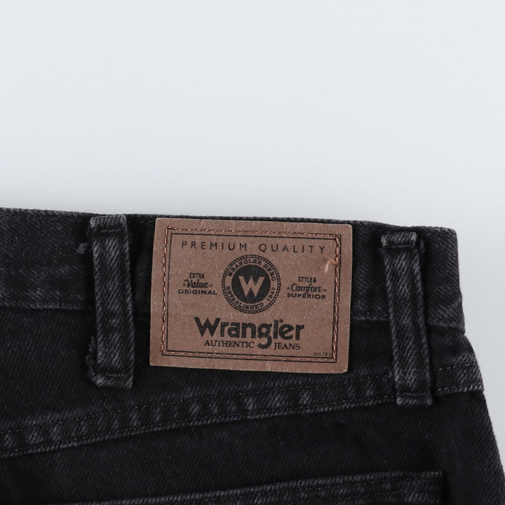 Wrangler 976T1CB Black Denim Tapered Denim Pants Men's W34 equivalent / eaa471429